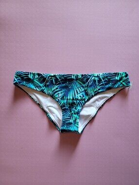 New VS PINK tropical fern bikini bottoms